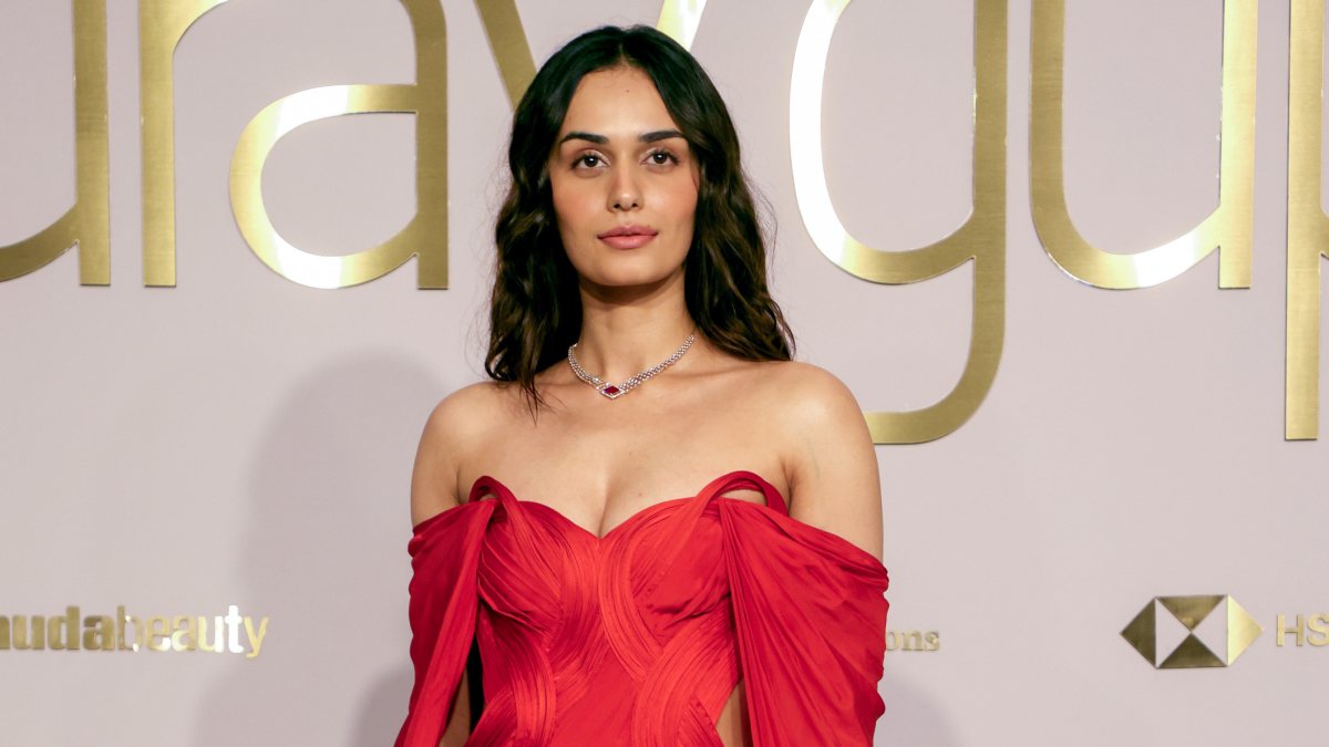 Manushi Chillar attends Gaurav Gupta's couture show in Mumbai