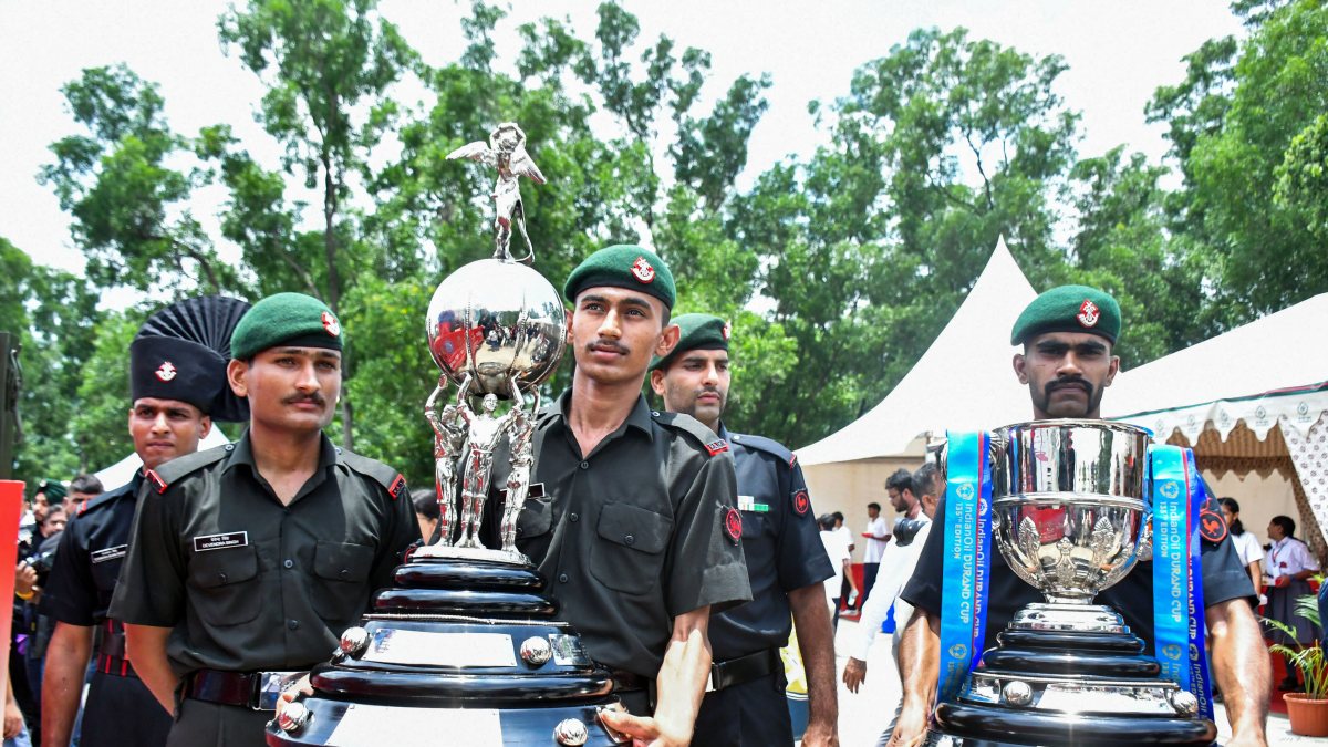 Durand Cup 2026 trophy unveiled in Ranchi