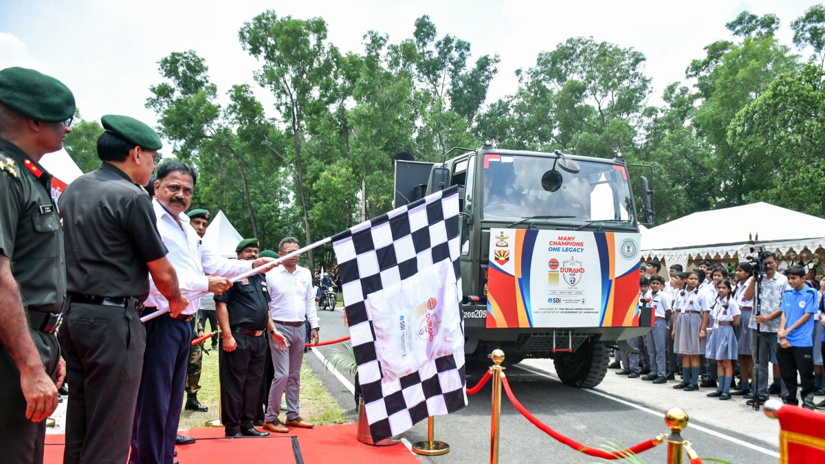 Jharkhand minister flags off Durand Cup trophy tour in Ranchi