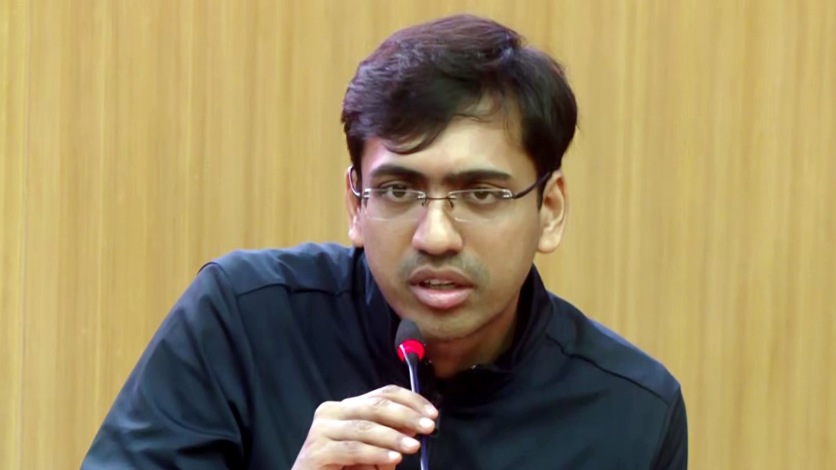 Skyroot CEO addresses press after Vikram-1 launch