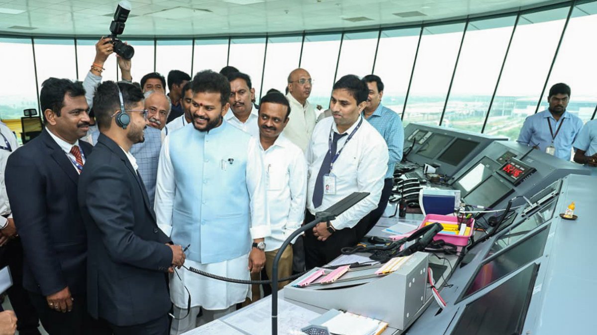 Union minister inaugurates new ATC building at Vijayawada airport