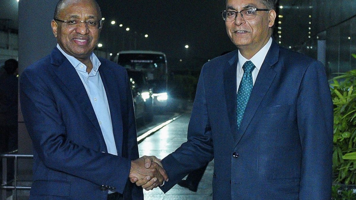 Zanzibar president arrives in New Delhi for four-day visit