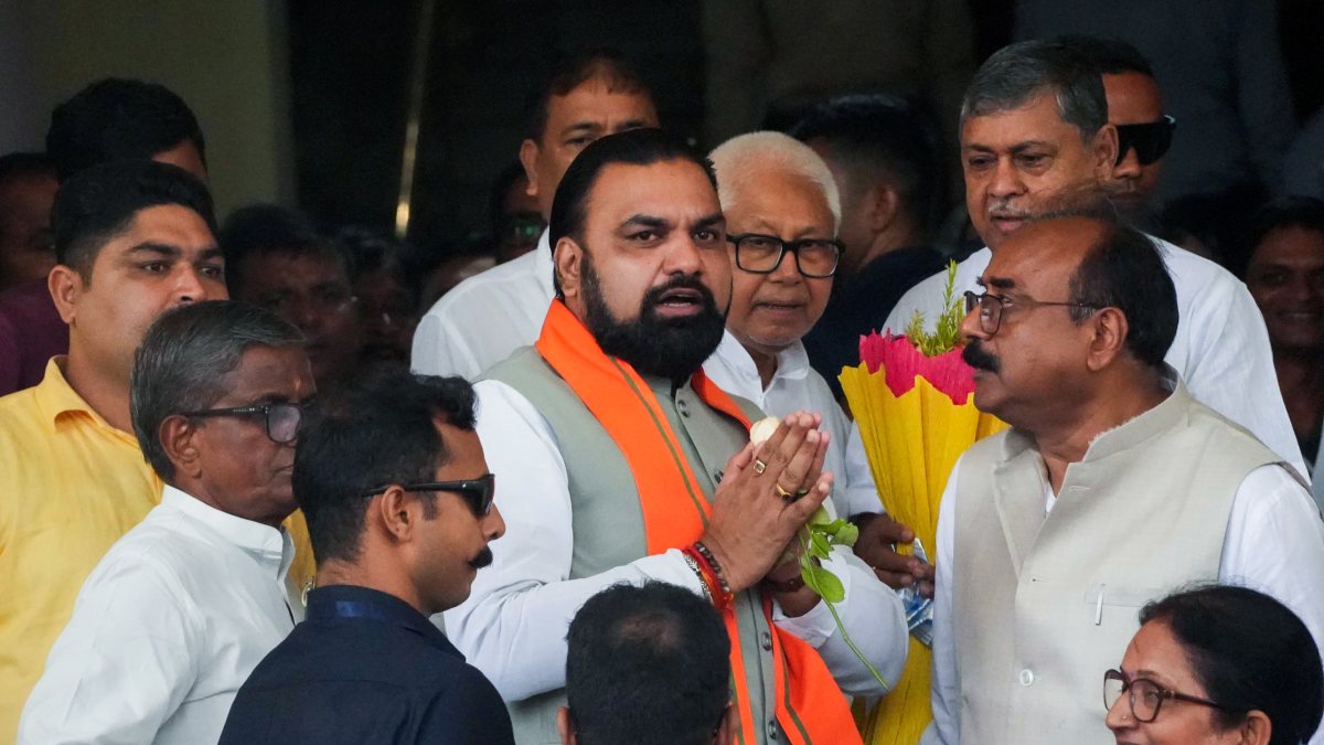 Bihar CM Samrat Chaudhary arrives for monsoon assembly session
