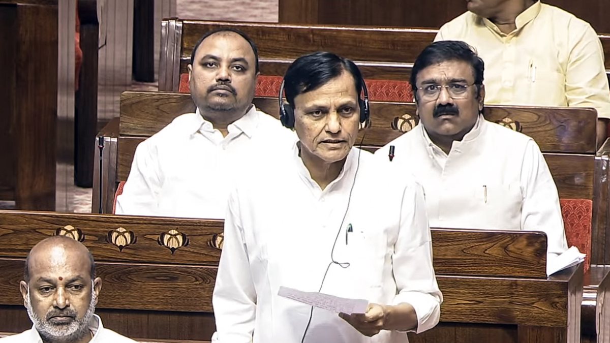 Nityanand Rai addresses Rajya Sabha during Monsoon Session