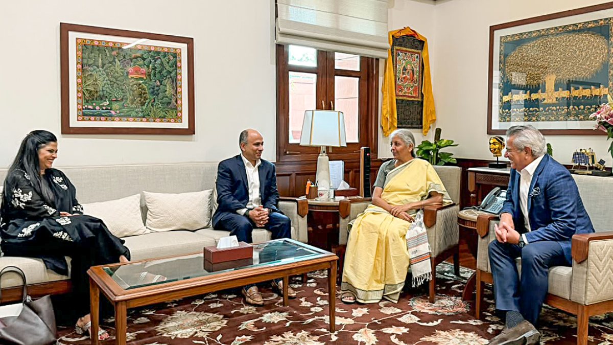 US-India Strategic Partnership Forum delegation meets FM Sitharaman