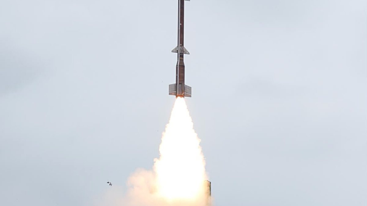 DRDO successfully test-fires Kusha long-range surface-to-air missile