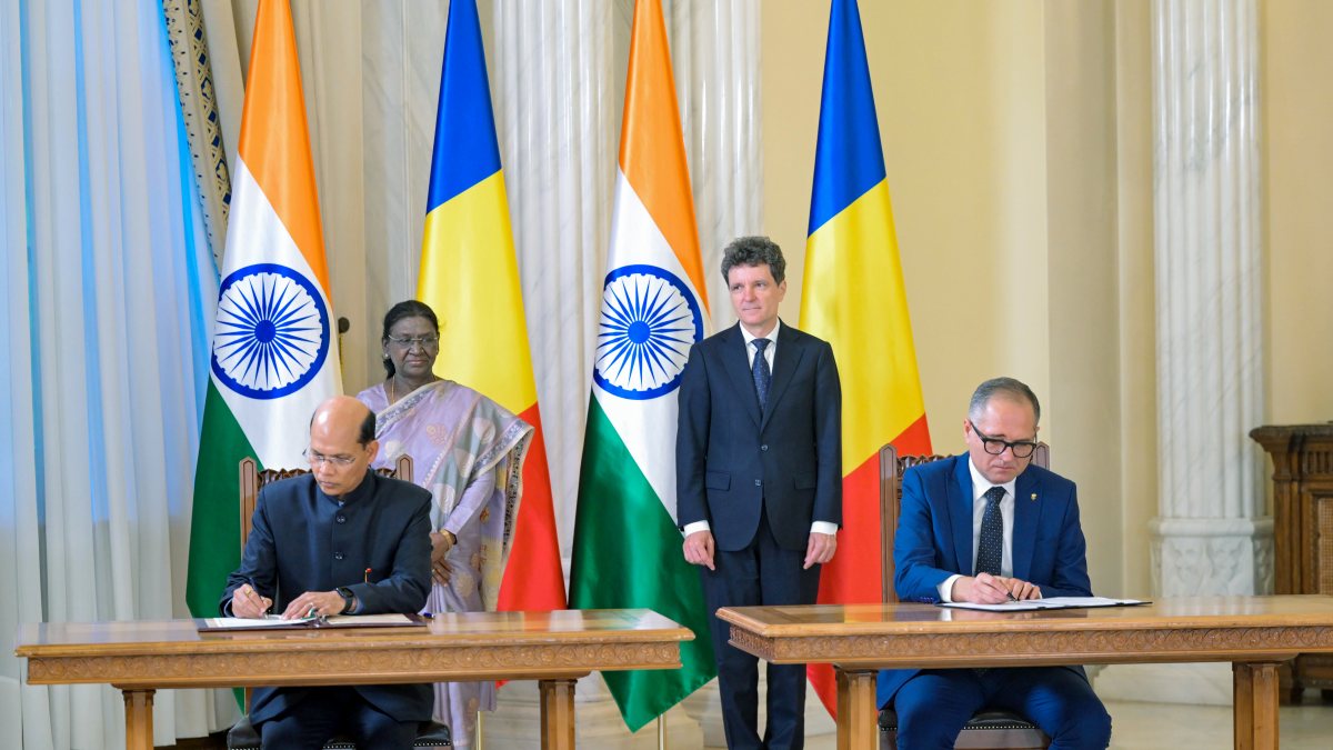 India and Romania sign pacts in science, tech, education, sports