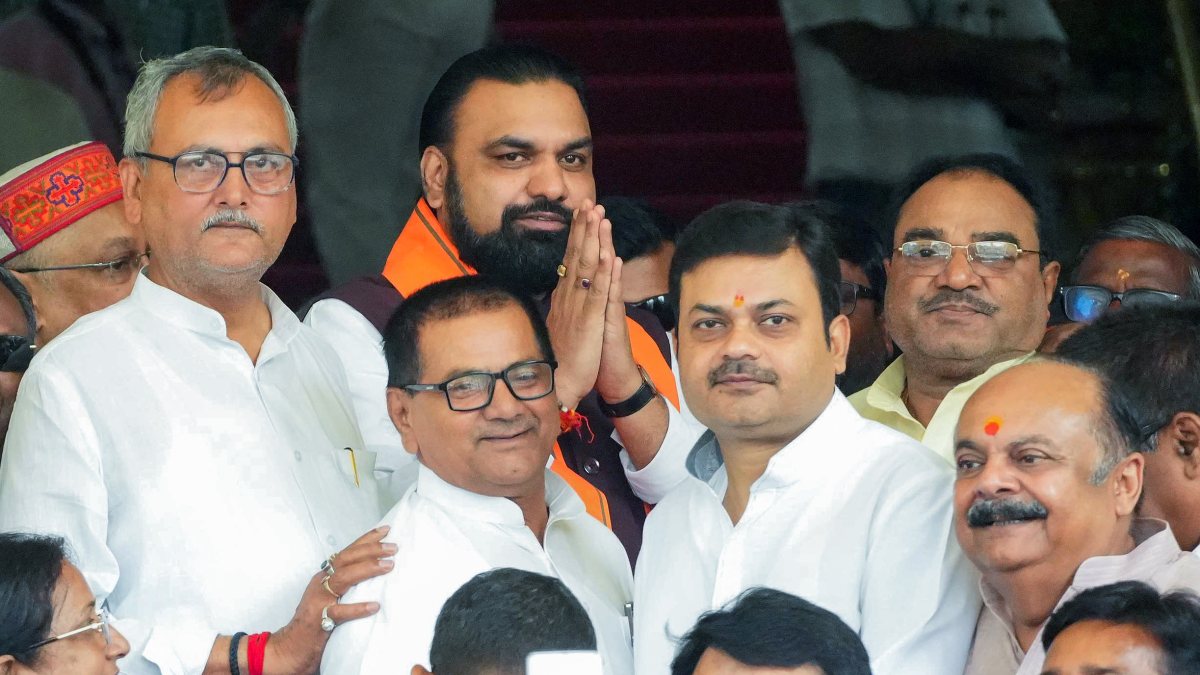 Bihar CM Samrat Chaudhary arrives at assembly for monsoon session