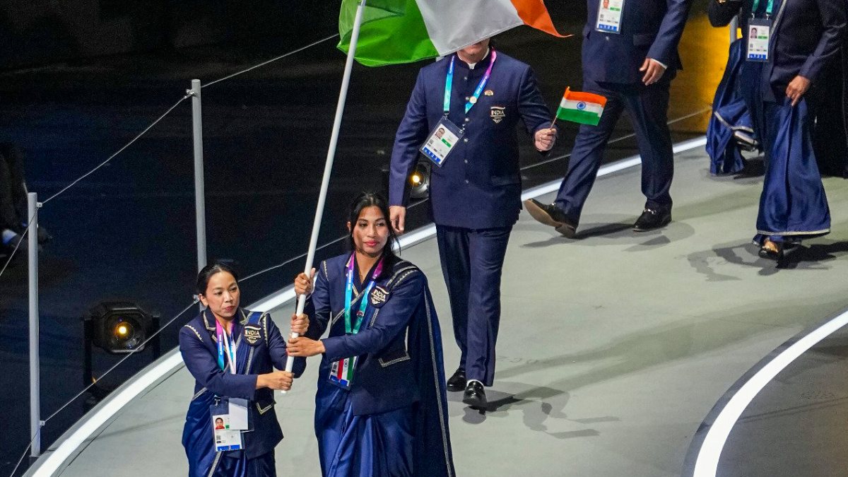 Mirabai Chanu and Lovlina Borgohain lead India as flag-bearers at CWG 2026 opening