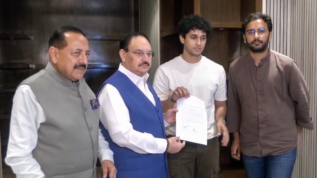 CJP leaders submit memorandum to Union Minister JP Nadda