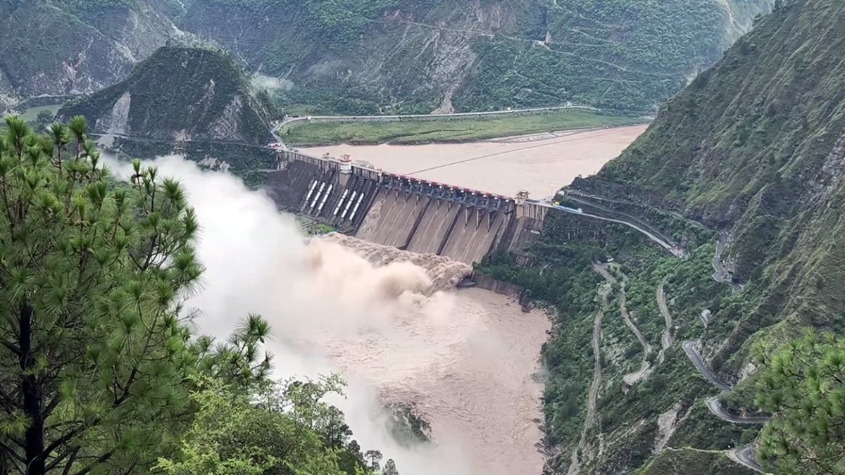 Water released from Salal Dam as rains raise levels