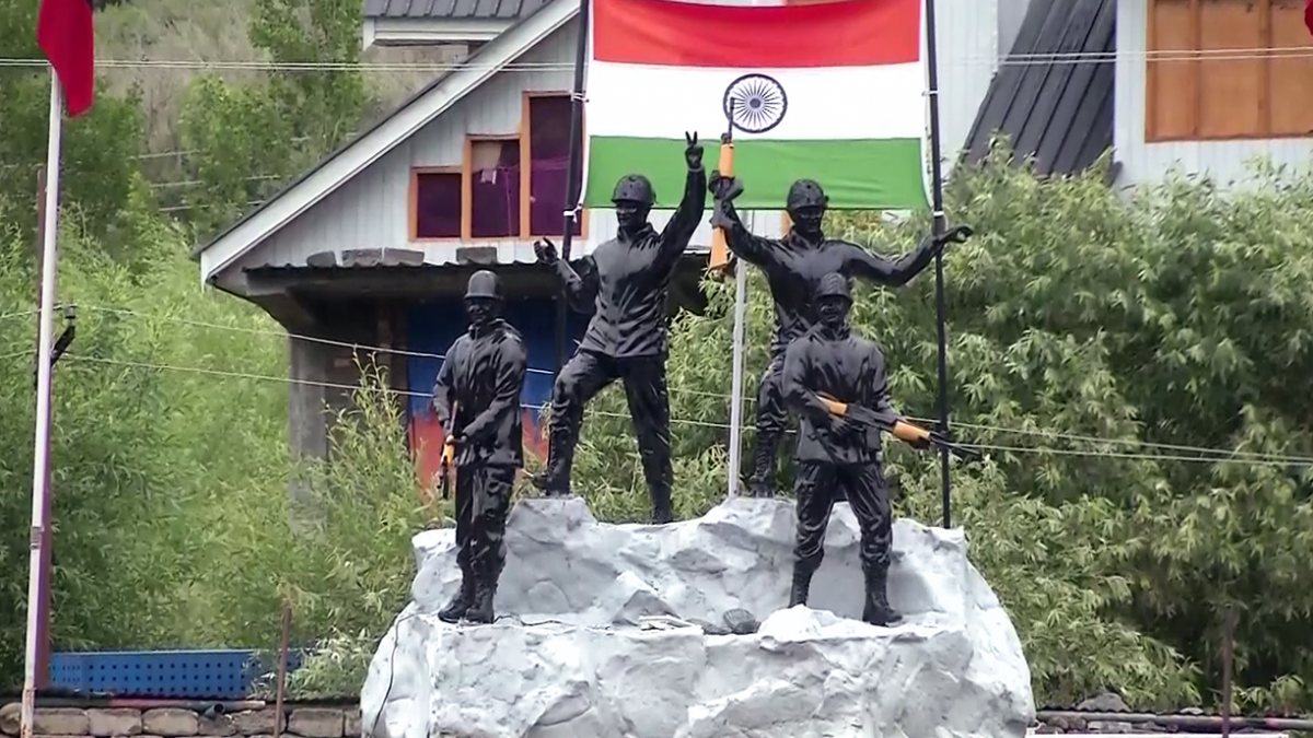 Preparations underway ahead of the 27th Kargil Vijay Diwas on July 26, in Drass…