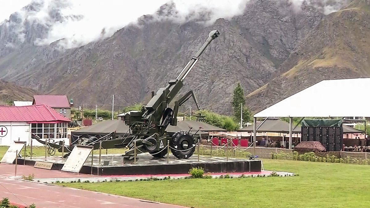 Preparations underway ahead of the 27th Kargil Vijay Diwas on July 26, in Drass…