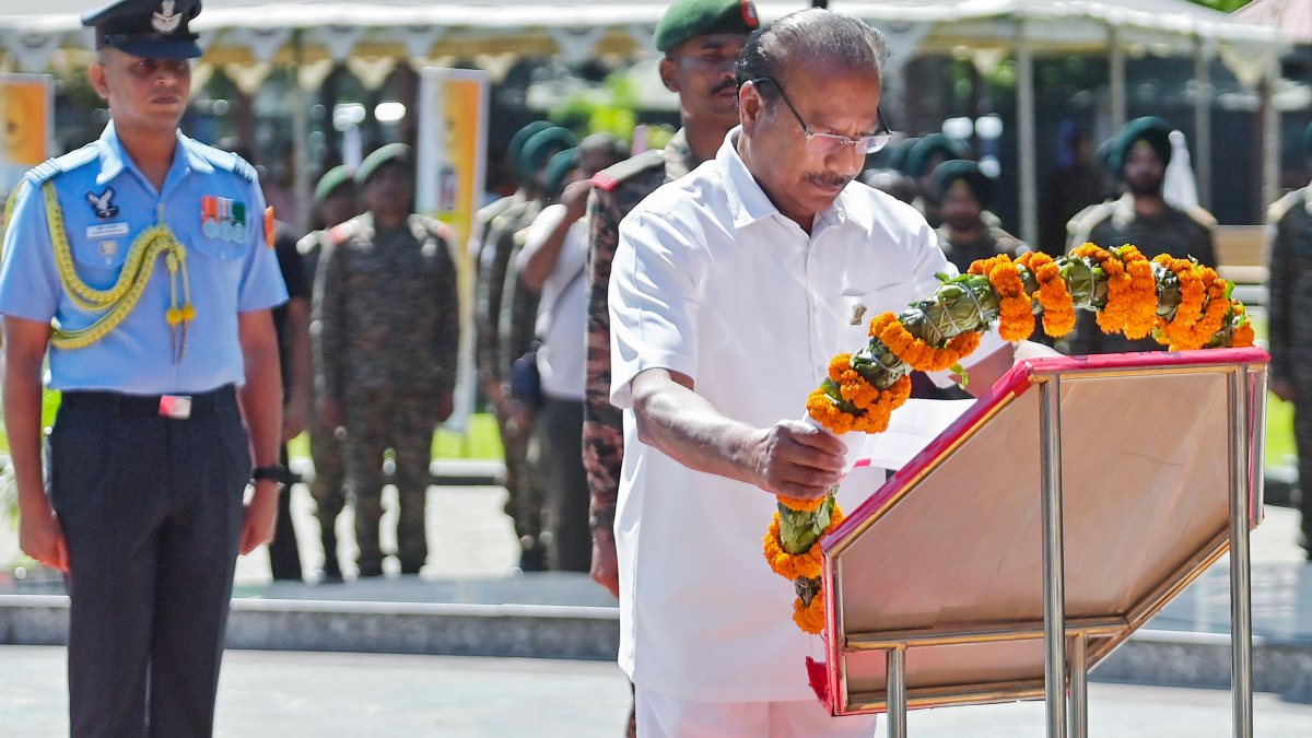 Tripura governor pays tribute at Kargil Vijay Diwas event