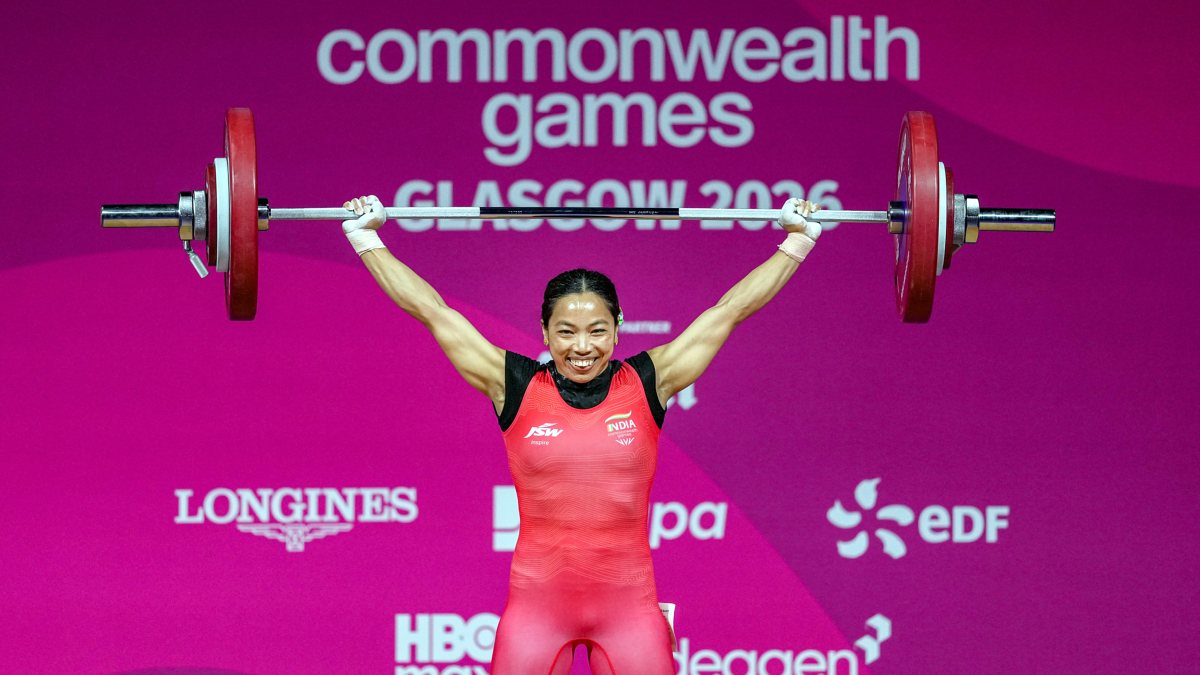 PM Modi congratulates Mirabai Chanu for CWG 2026 gold