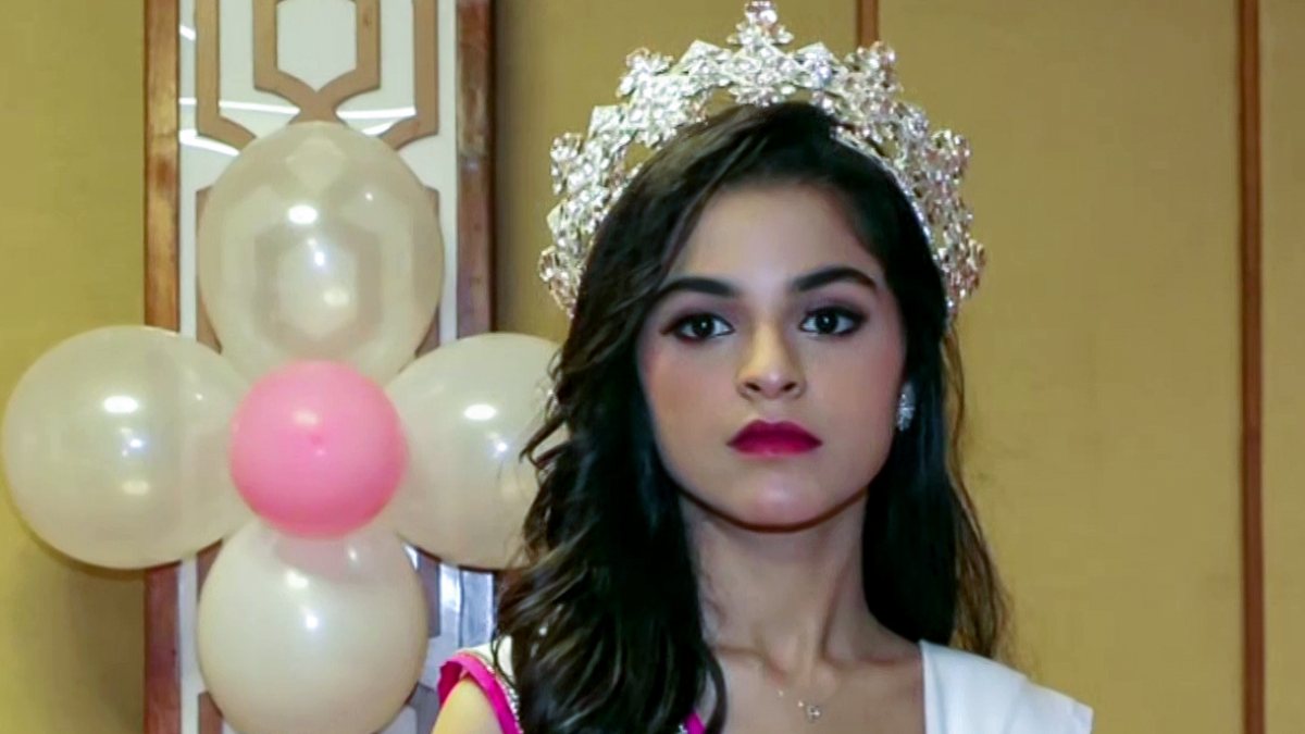 Miss Teen Universe India 2026 winner Prasuci Panda poses in Bhubaneswar