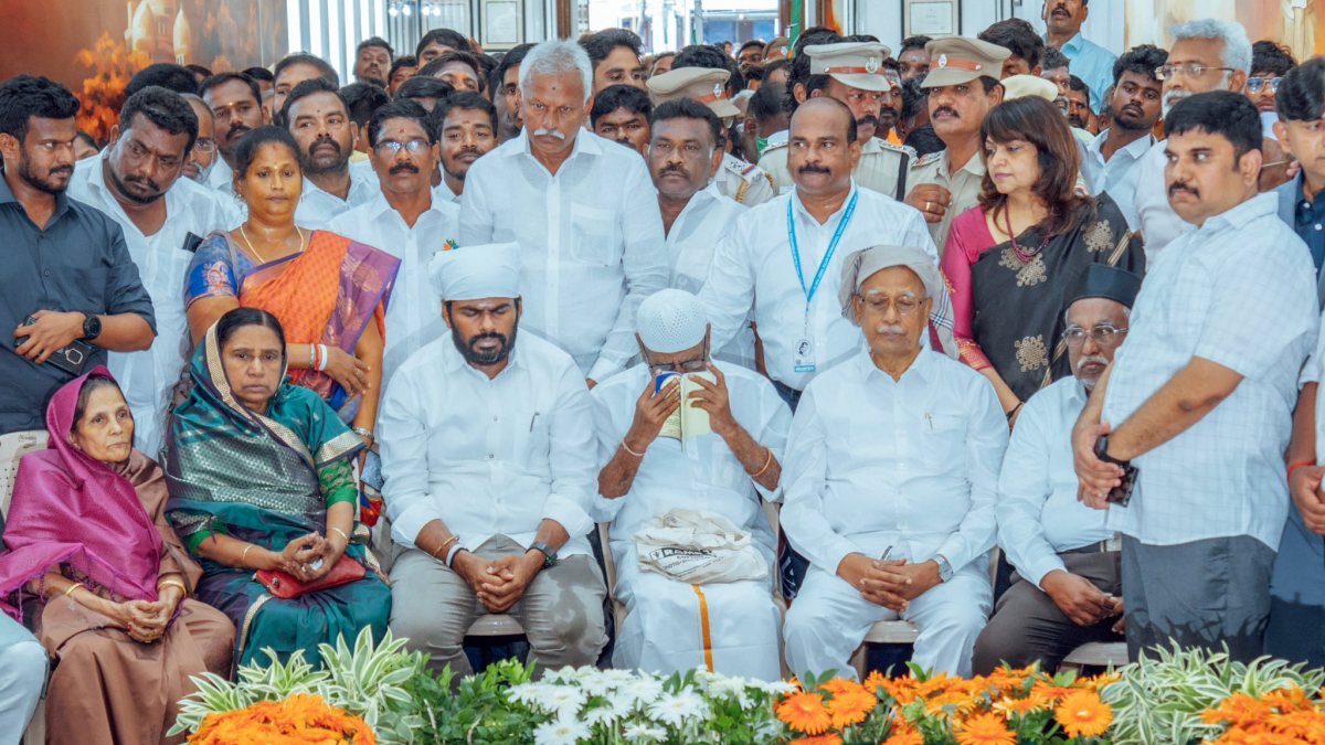 K Annamalai pays tribute to Dr APJ Abdul Kalam in Rameswaram