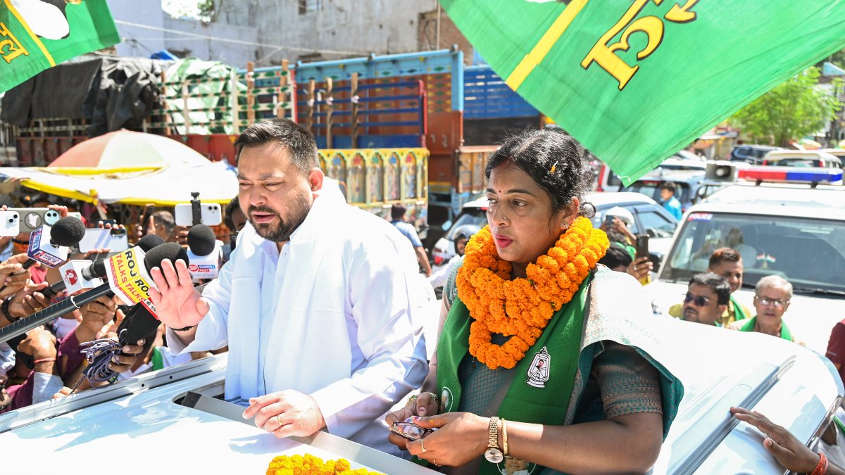 Tejaswi Yadav campaigns in Patna for Bankipur by-election