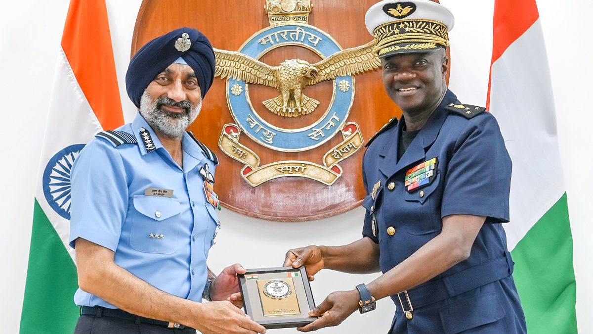 Ivorian air force chief meets Indian counterpart in New Delhi