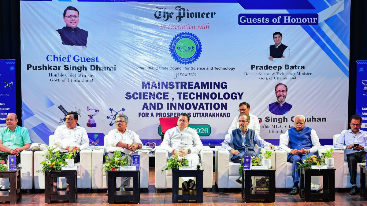 Dhami pushes science and tech for prosperous Uttarakhand