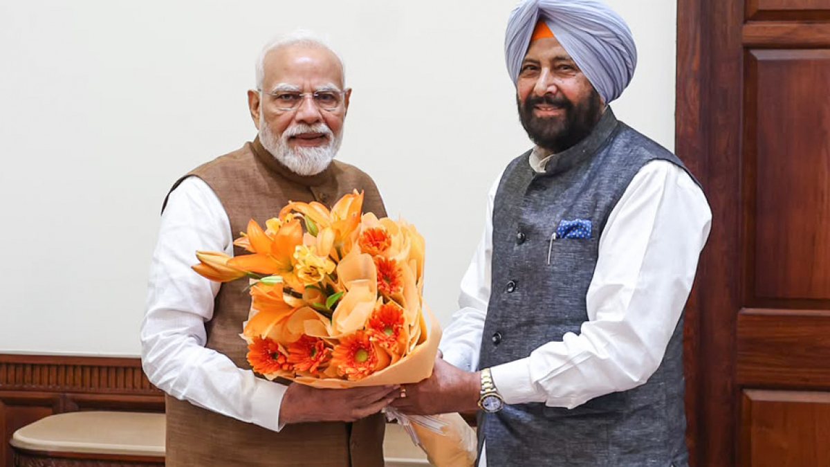 Punjab BJP chief Kewal Singh Dhillon meets PM Modi in Delhi