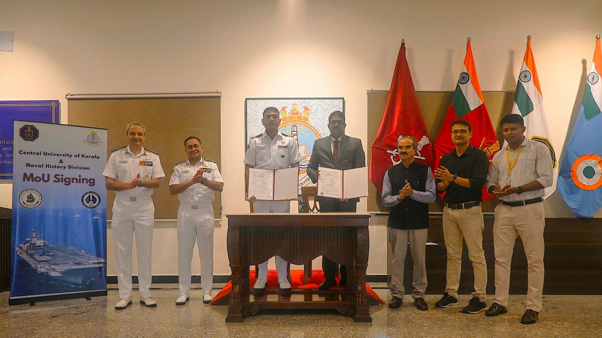 Indian Navy signs MoU with Central University of Kerala