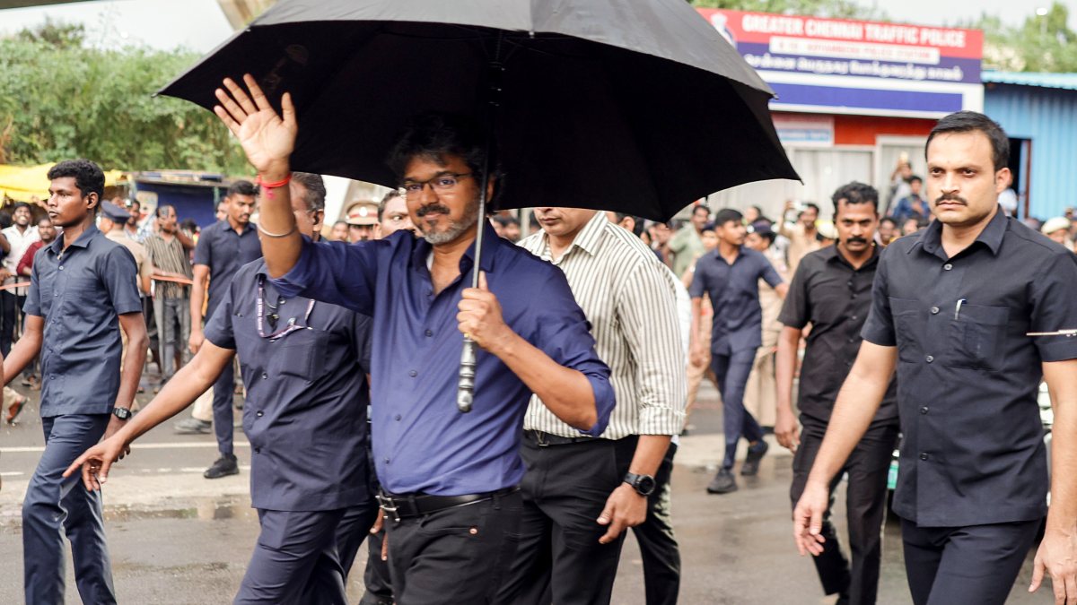 Tamil Nadu CM Vijay inspects new water treatment plant in Chennai