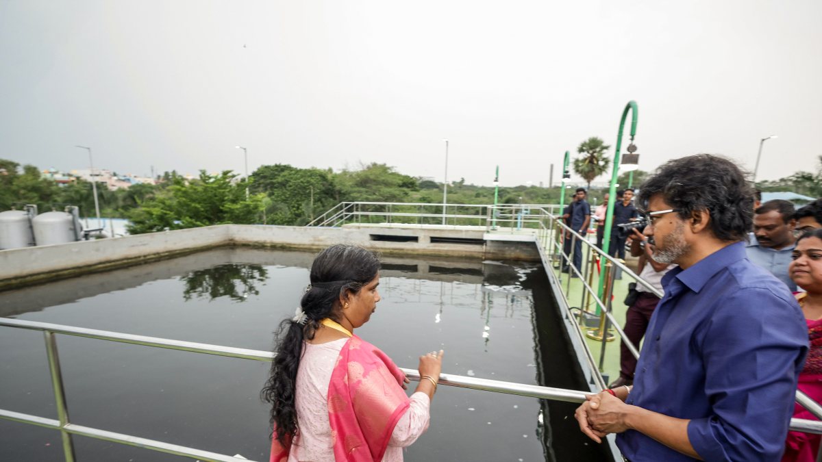 Tamil Nadu CM Vijay inspects TTRO plant in Chennai