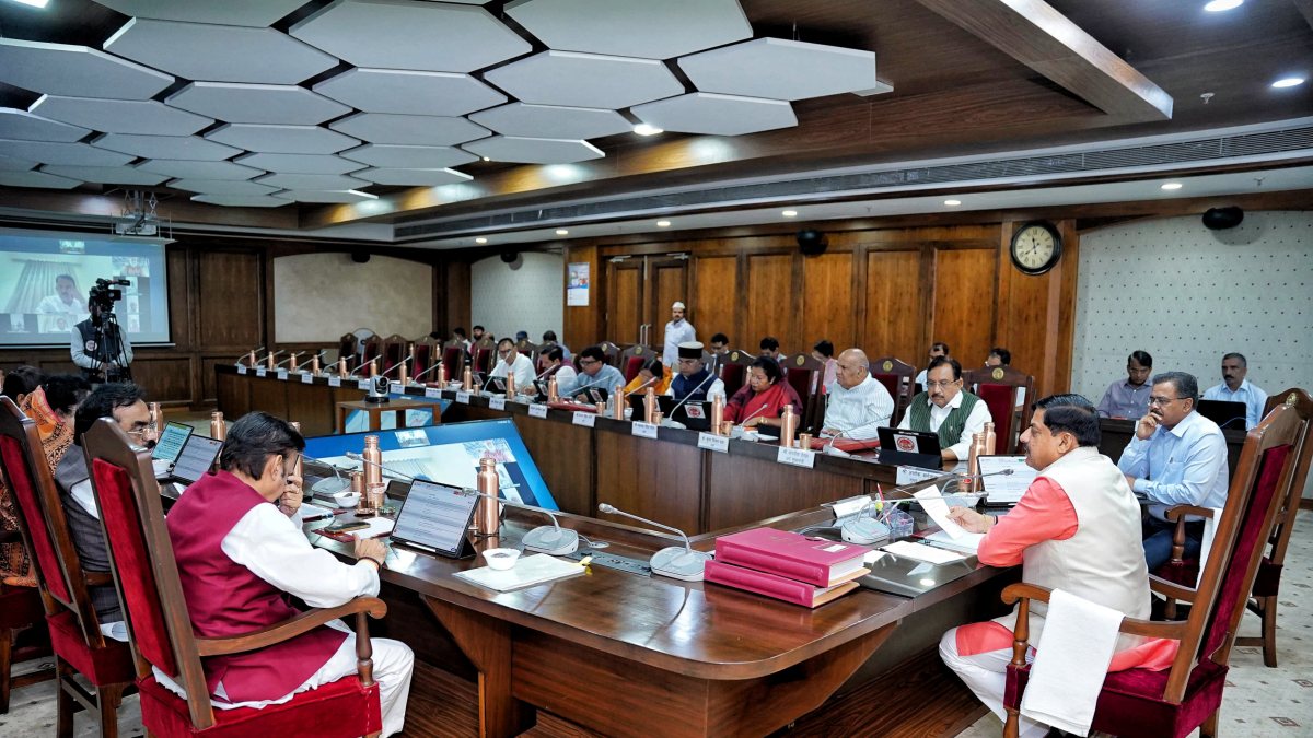 Madhya Pradesh cabinet meeting underway in Bhopal