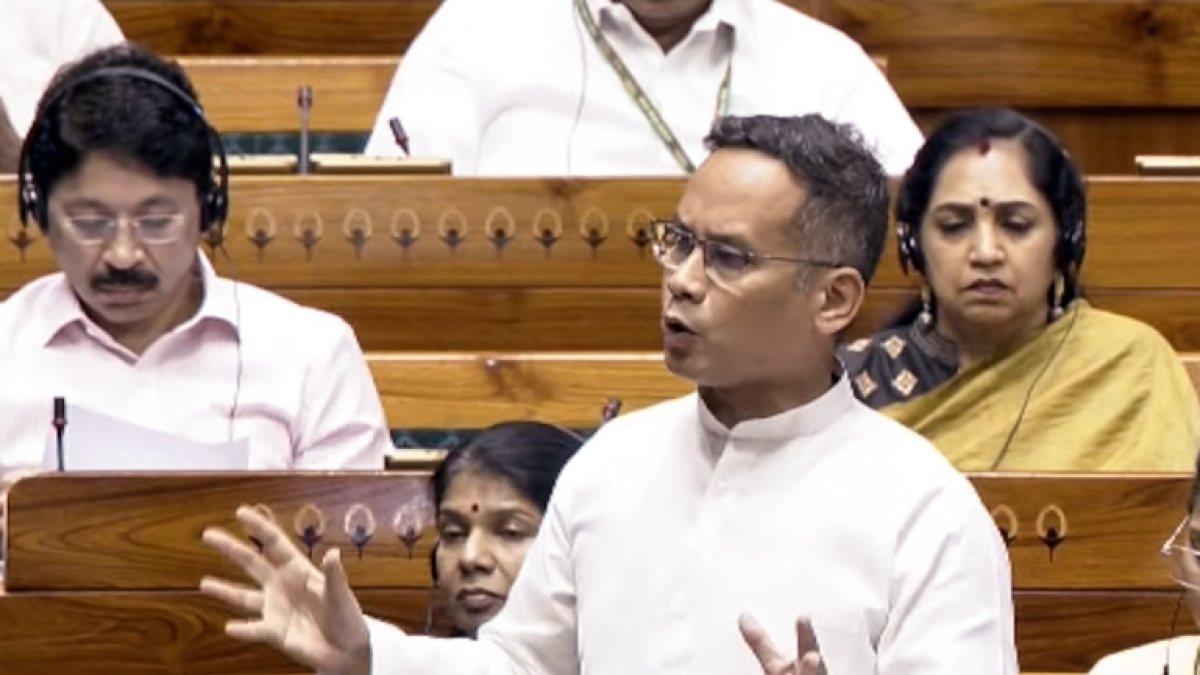 Gaurav Gogoi speaks in Lok Sabha during Monsoon Session