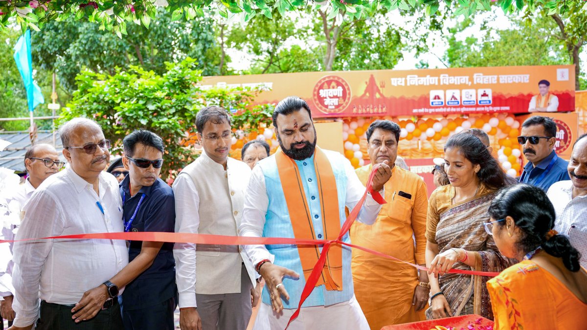 Bihar CM opens service camp for Kanwariya devotees in Bhagalpur