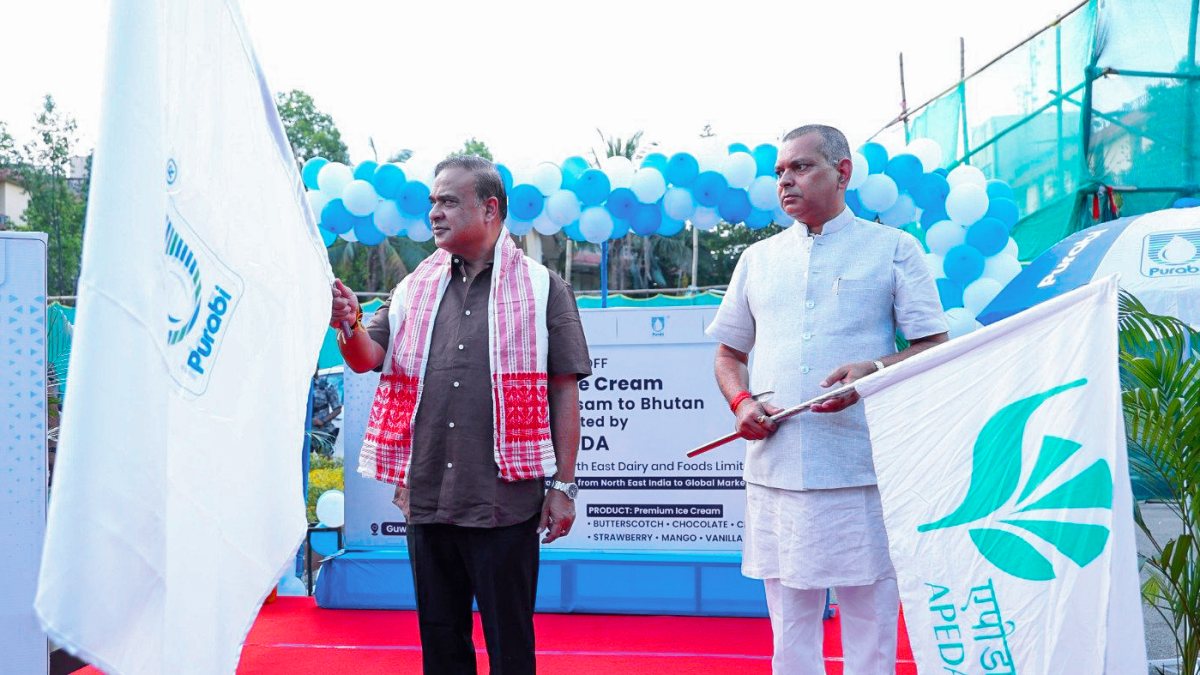 Assam exports first batch of Purabi ice cream to Bhutan