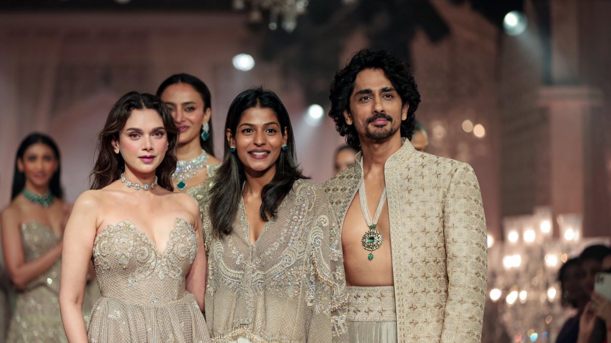 Aditi Rao Hydari and Siddharth at India Couture Week 2026