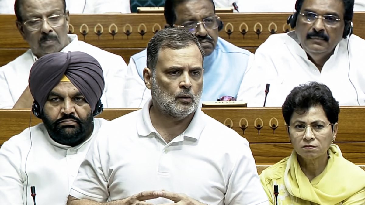 Rahul Gandhi speaks in Lok Sabha during Monsoon Session