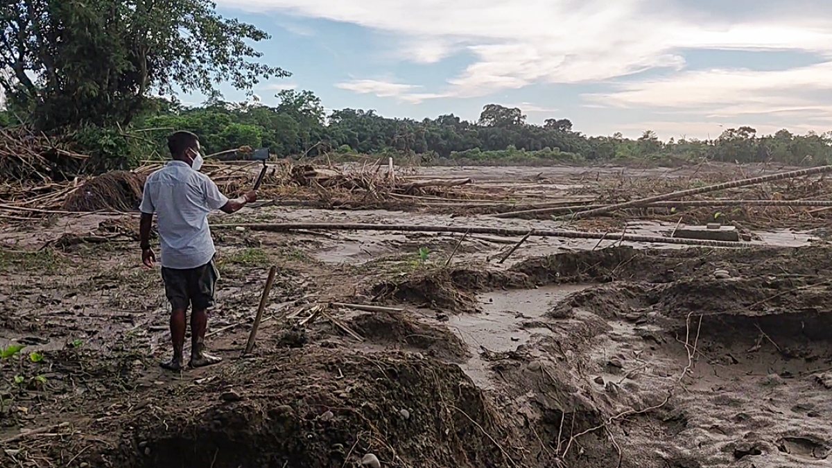 Dikhow River flood leaves Sivasagar area buried in debris and sludge