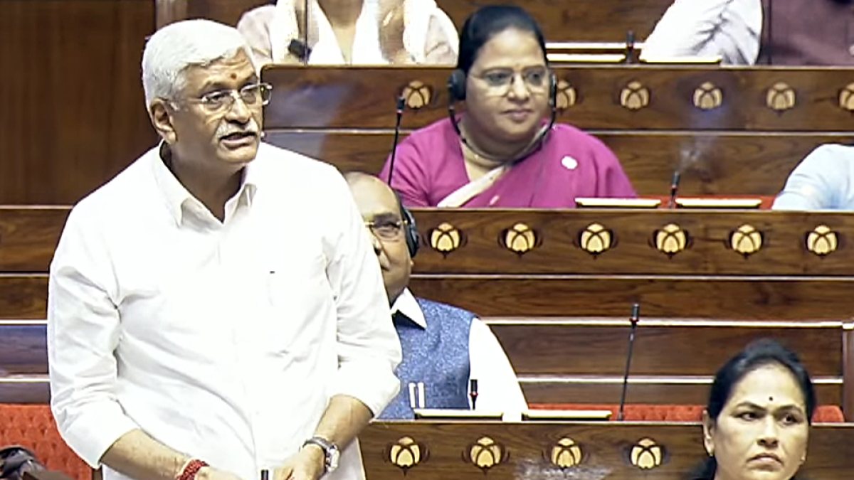 Gajendra Singh Shekhawat addresses Rajya Sabha during Monsoon Session