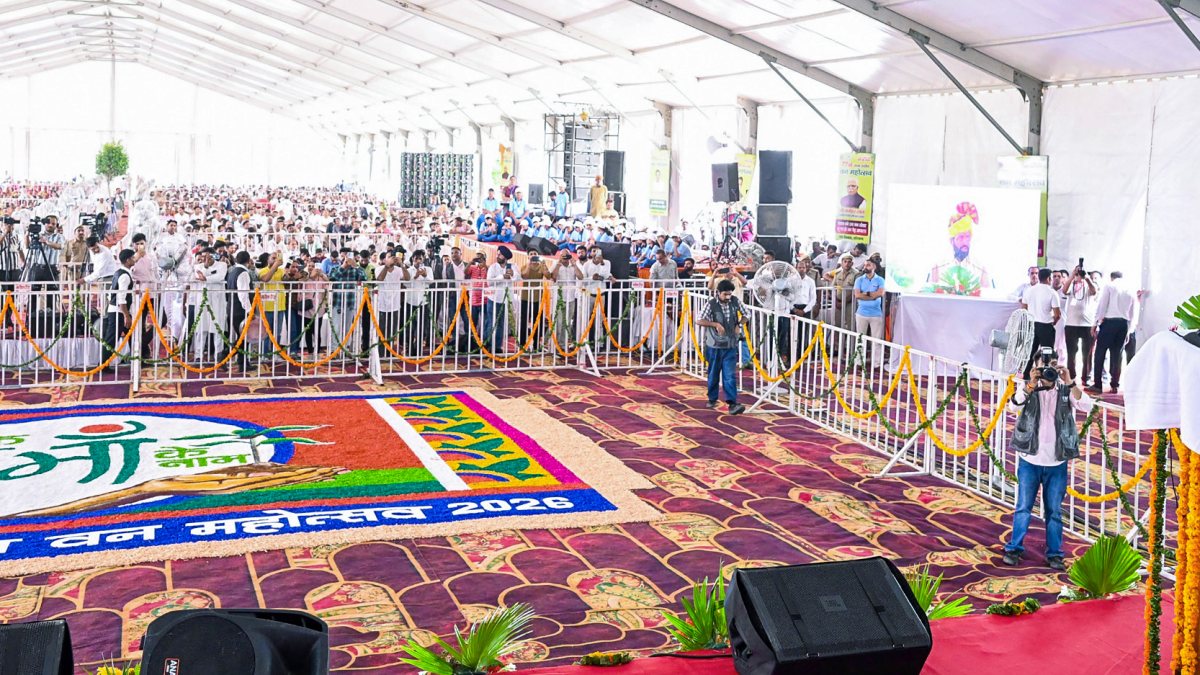Haryana CM Saini addresses 77th State Level Forest Festival