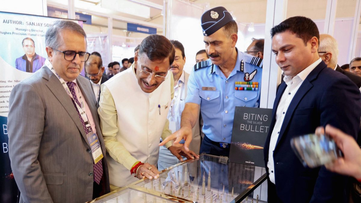 Union MoS Sanjay Seth at IAF's SANKALP 2026 event in Delhi