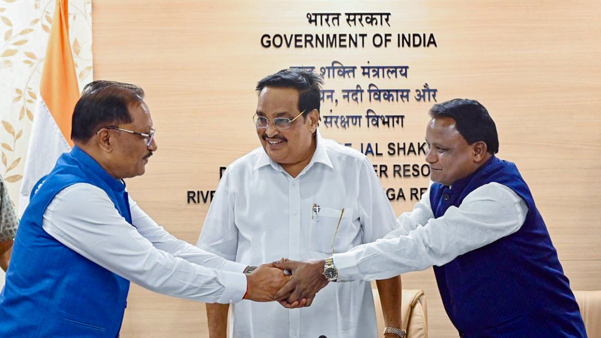 Chhattisgarh and Odisha CMs meet over Mahanadi water dispute