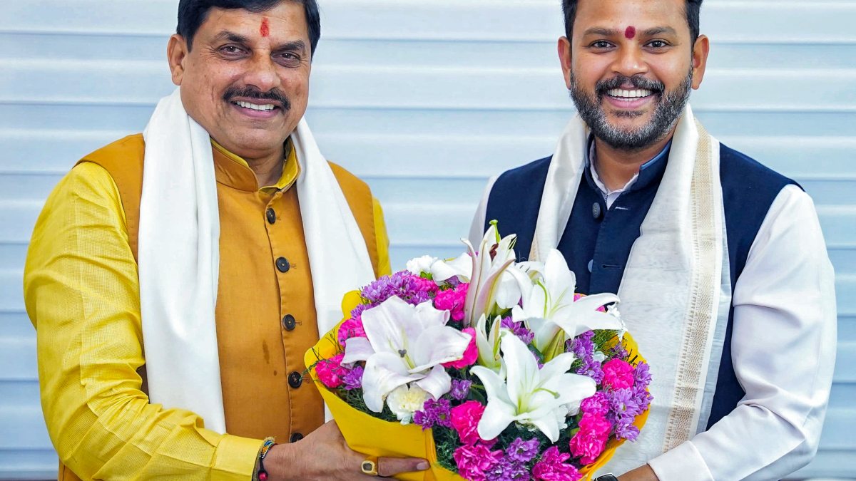 MP CM Yadav meets Civil Aviation Minister Naidu in Delhi