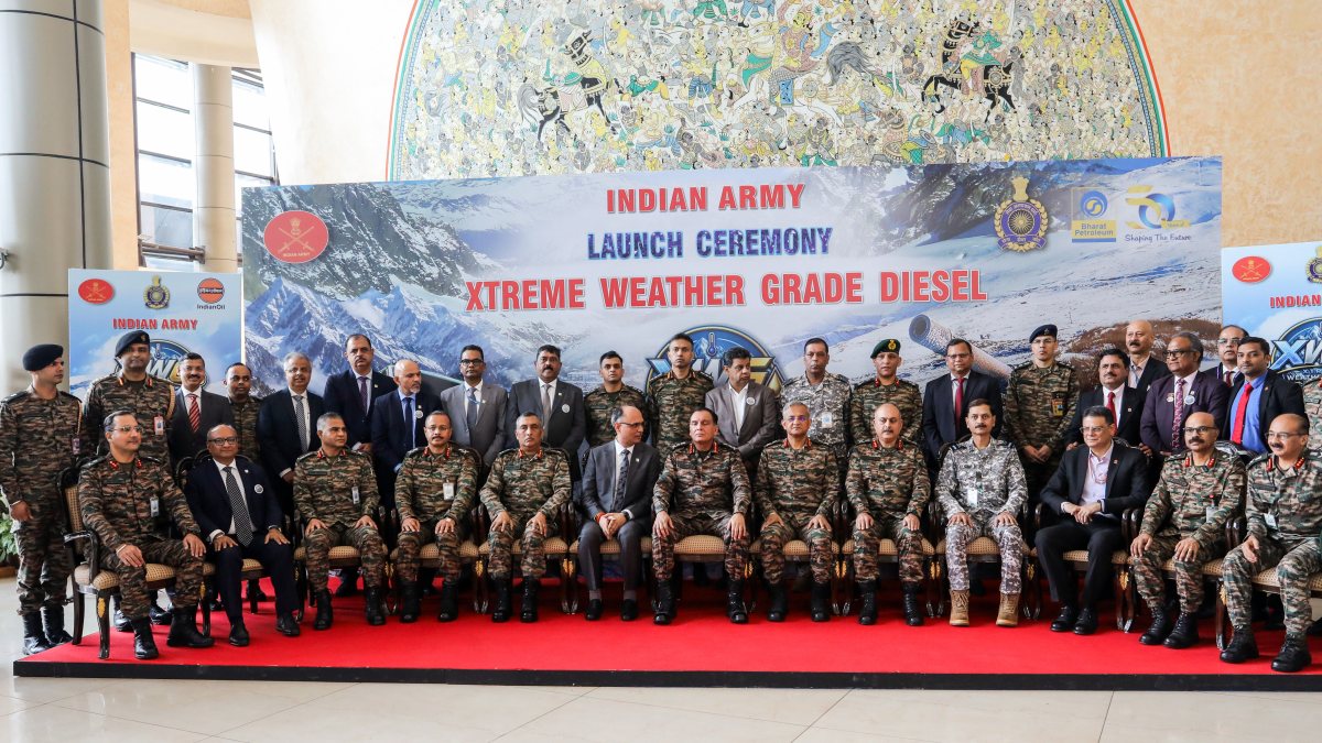 Army chief, BPCL chairman launch extreme weather diesel