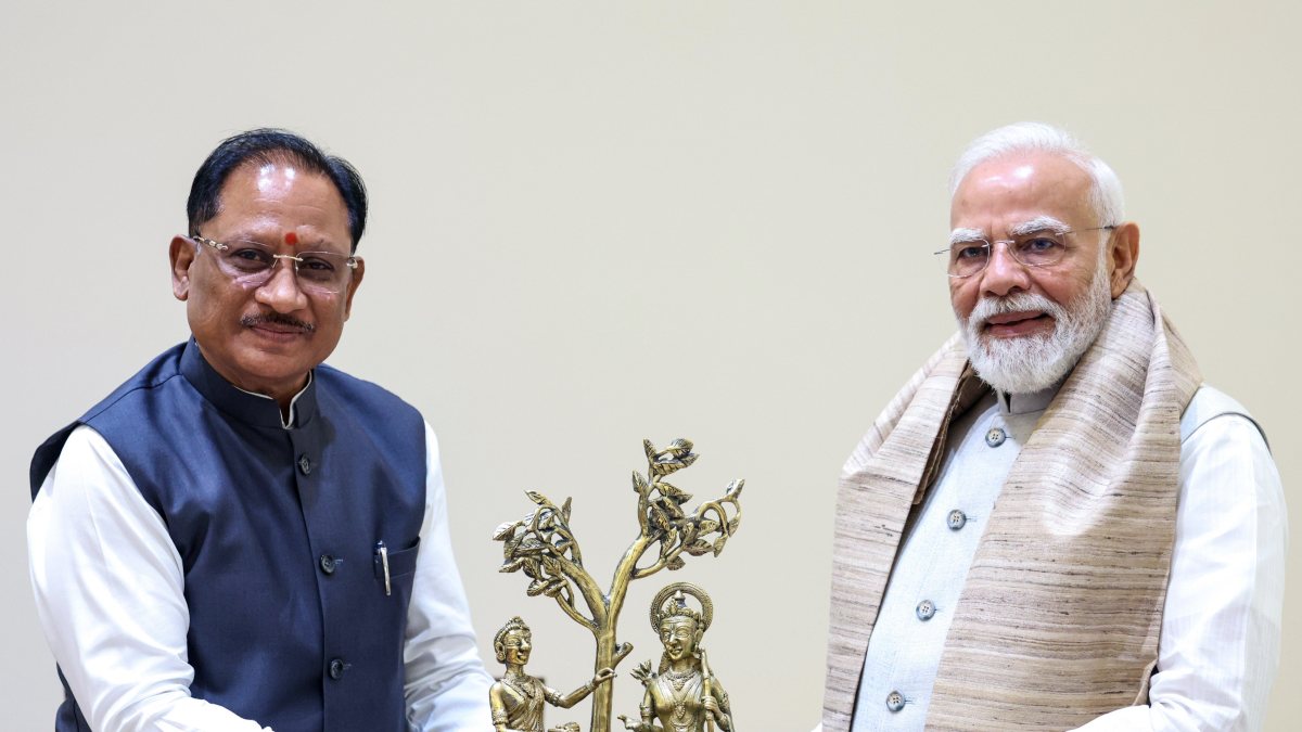 Chhattisgarh CM Vishnu Deo Sai meets PM Modi in Delhi