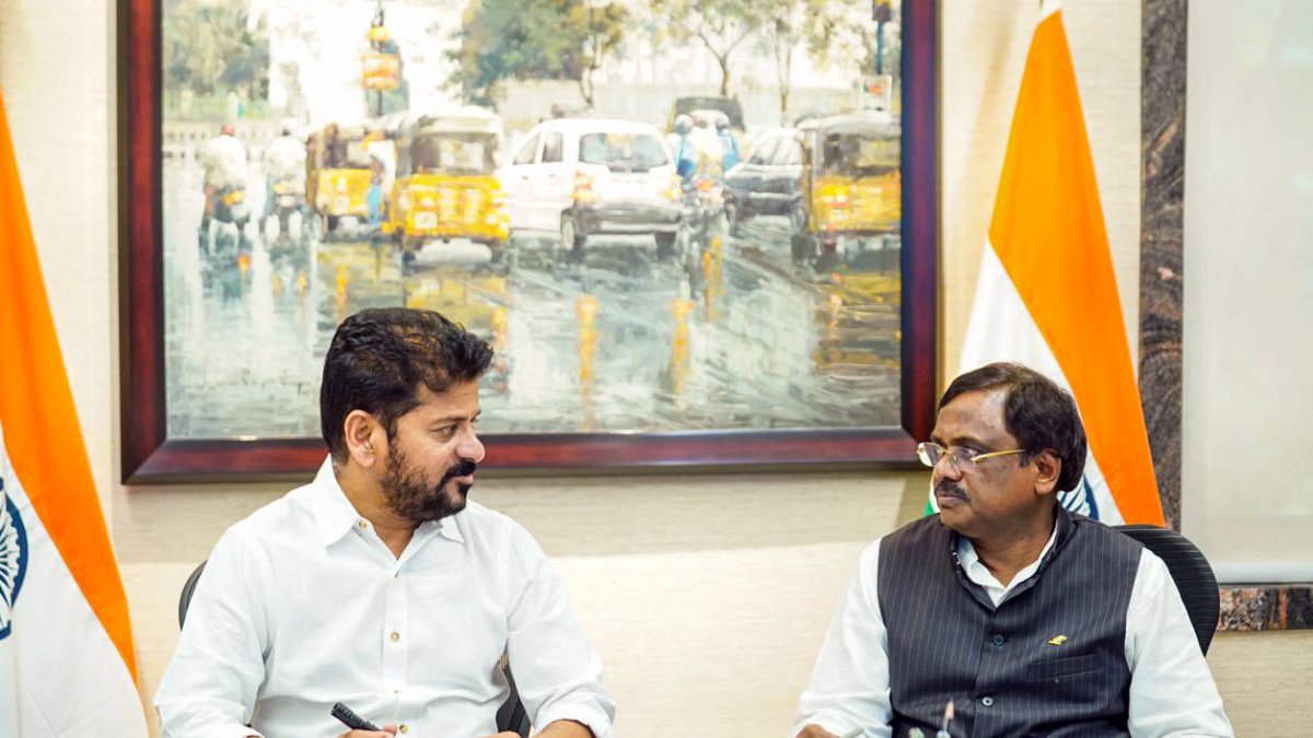 Telangana CM chairs energy department review meet in Hyderabad