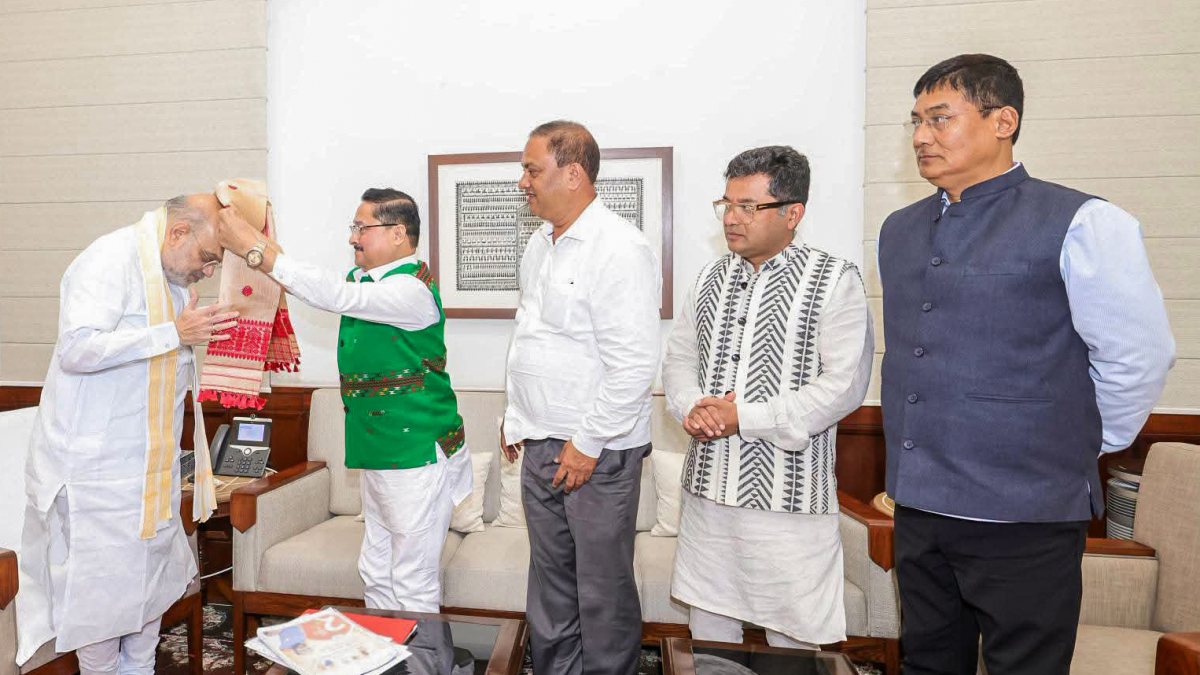 Assam BJP chief meets Amit Shah in Delhi