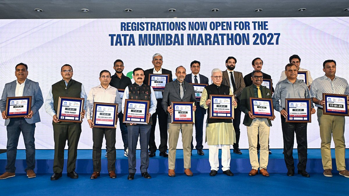 Maharashtra Governor inaugurates Tata Mumbai Marathon 2027 registration