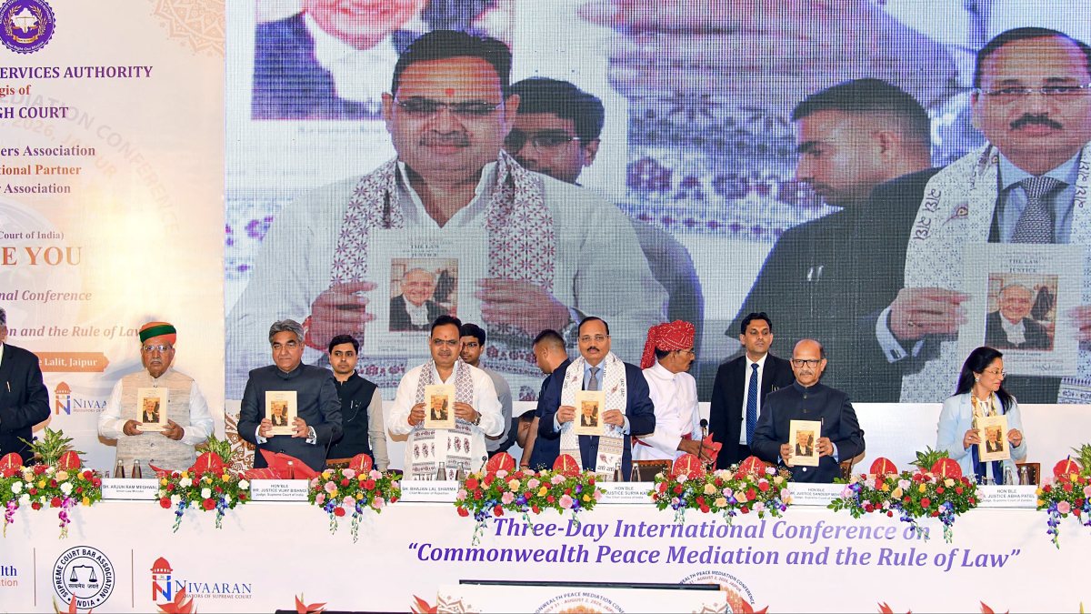 Rajasthan CM, CJI inaugurate Commonwealth peace conference in Jaipur