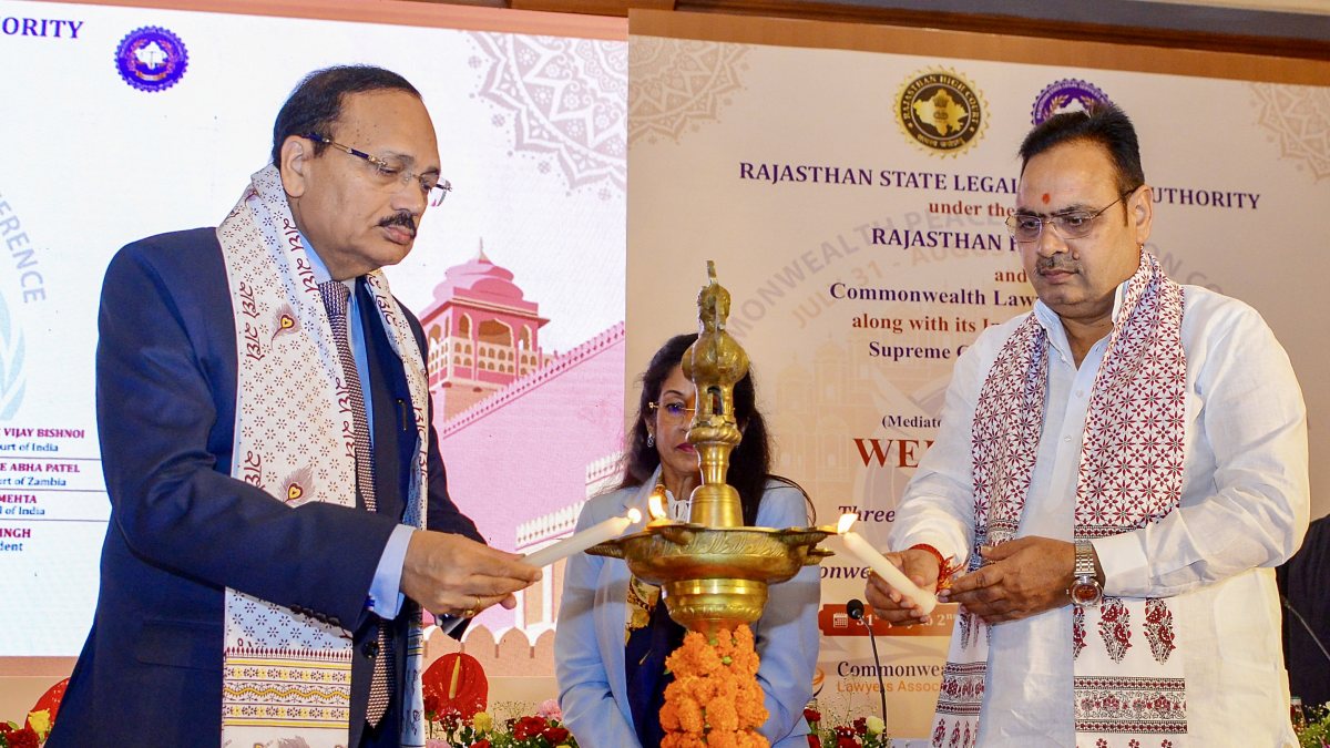 CJI, Rajasthan CM inaugurate Commonwealth peace conference in Jaipur