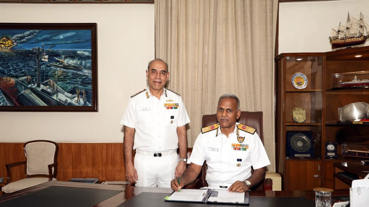 Vice Admiral AN Pramod takes charge as Deputy Chief of Naval Staff