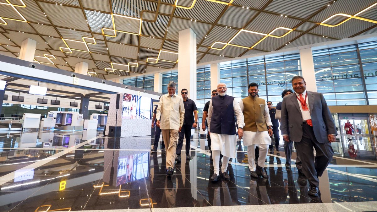 PM Modi inaugurates Alluri Sitarama Raju International Airport in Andhra Pradesh