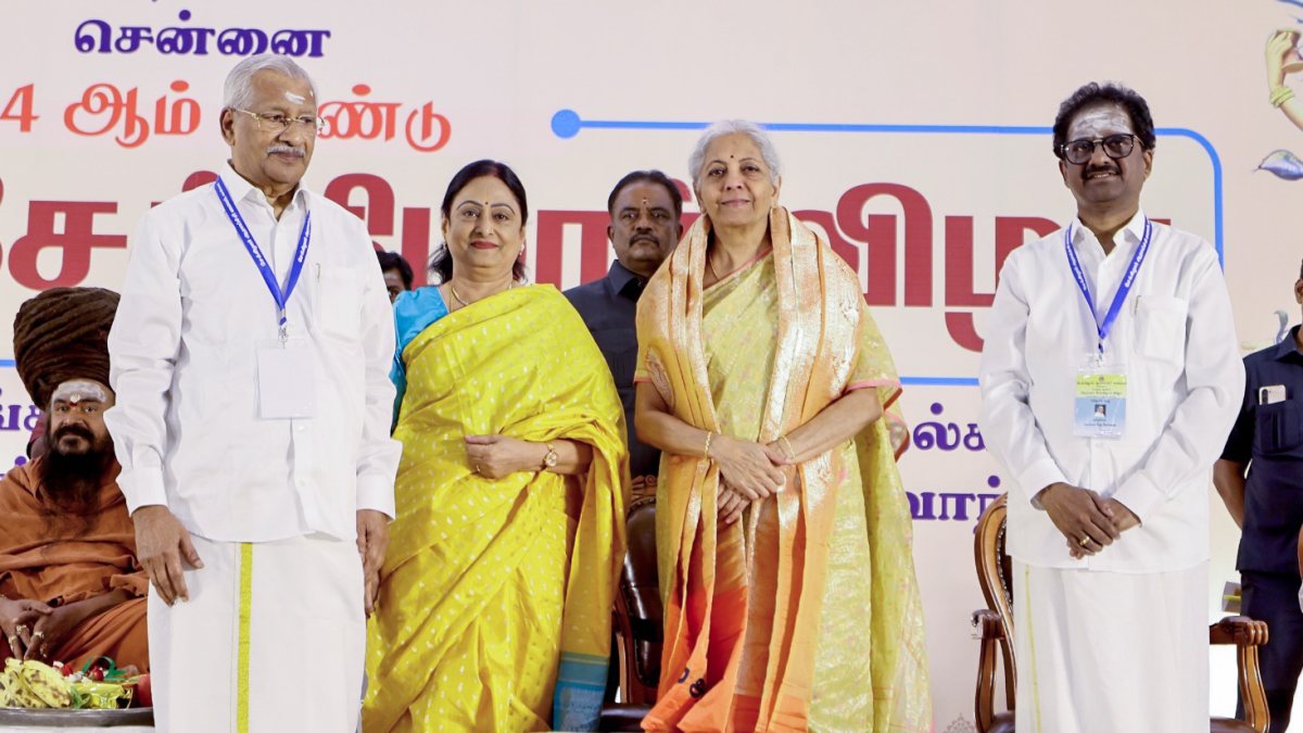 Finance Minister attends 34th Deiva Sekkizhar Festival in Chennai